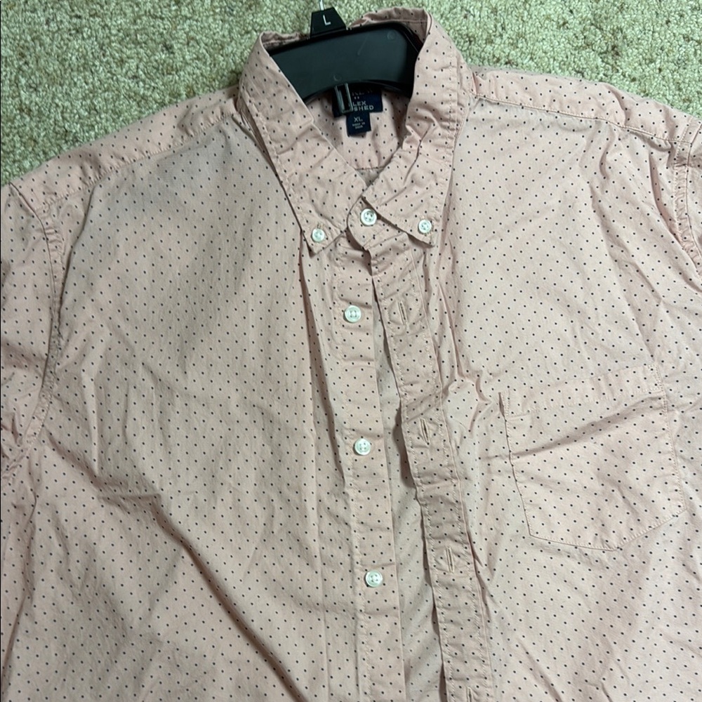 J. Crew Pink Casual Button Down Shirt